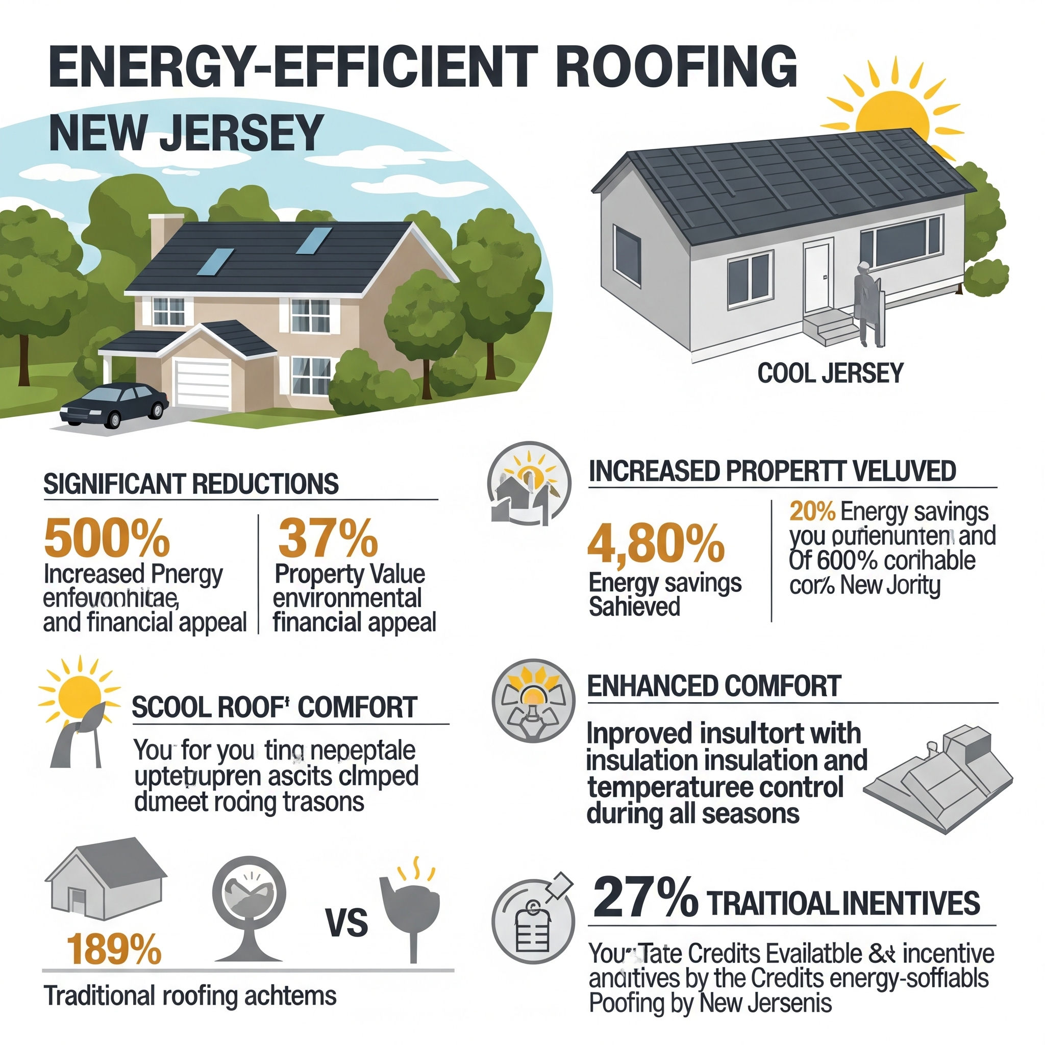 Benefits of energy-efficient roofing in New Jersey