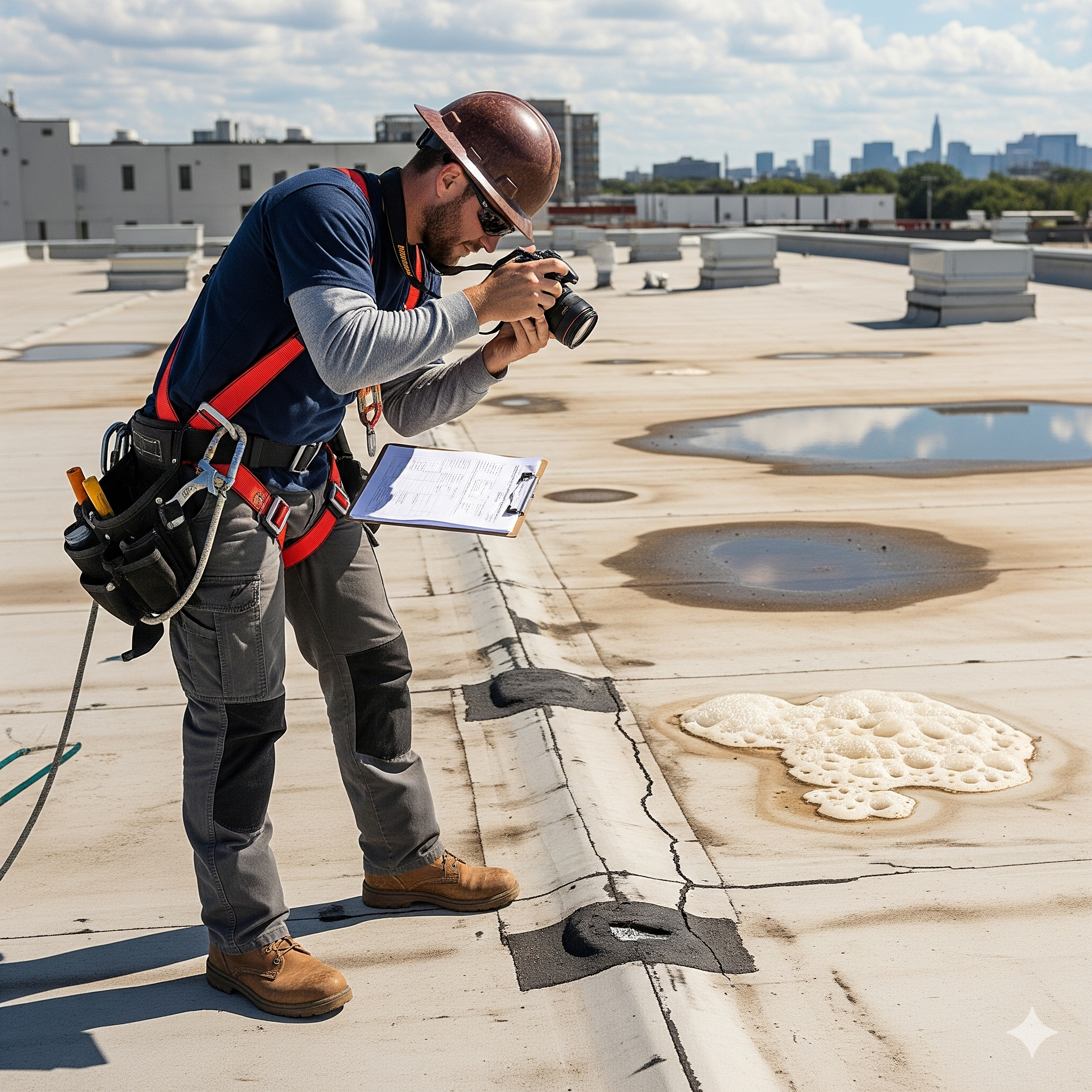 Signs your commercial roof needs a professional inspection